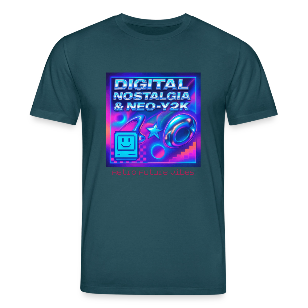 Organic T-Shirt - Digital Nostalgia - stargazer