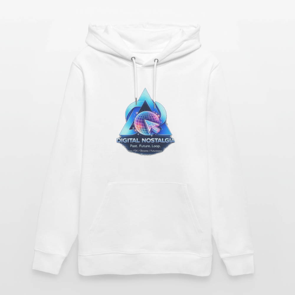 Organic Hoody - Eternal Quantum Era - white