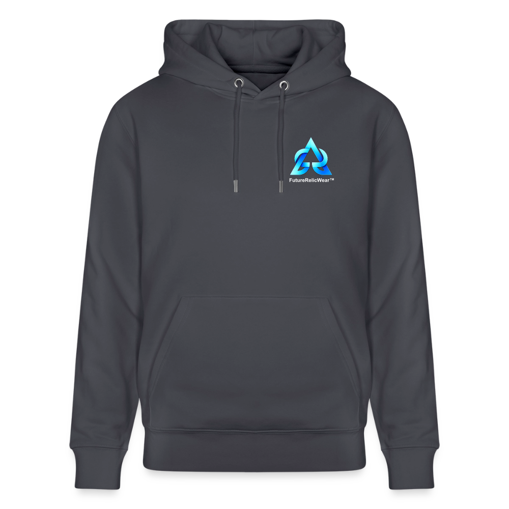 Organic Hoody - Retro Desktop - indigo blue