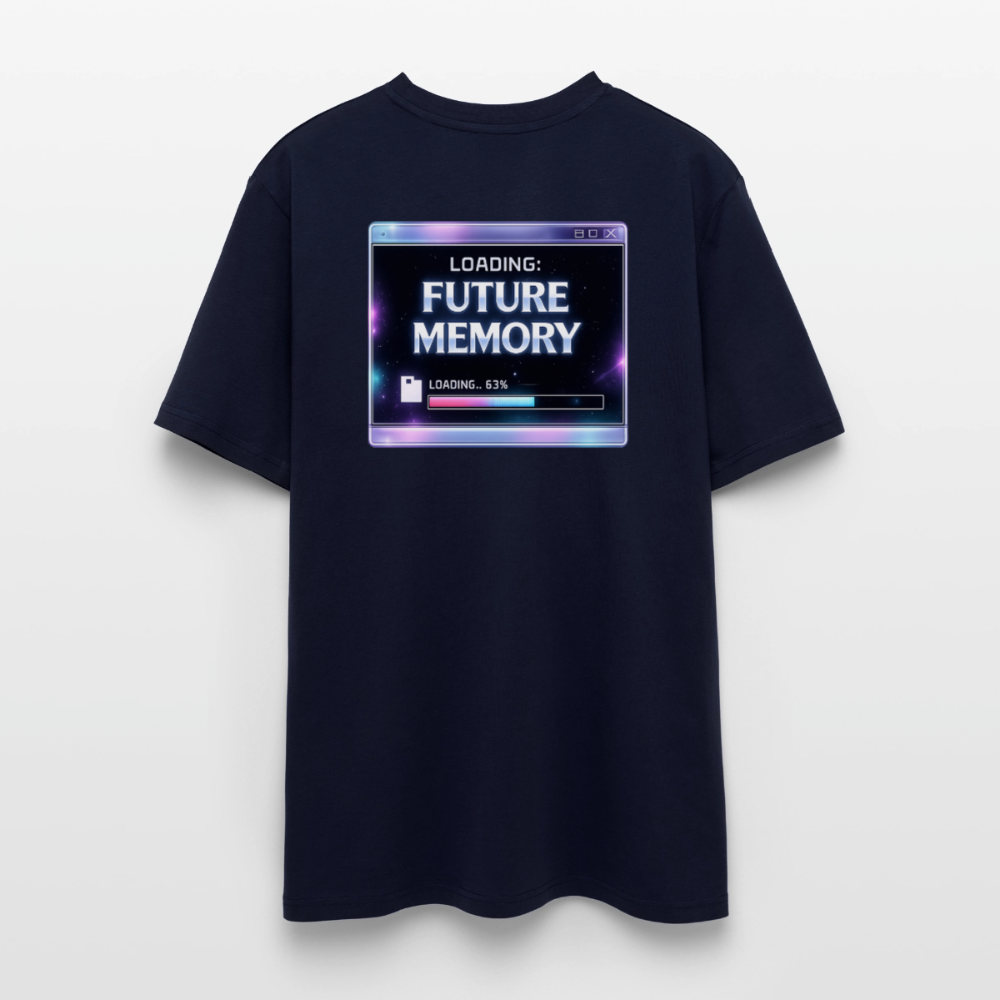 Organic T-Shirt - Future Memory - navy