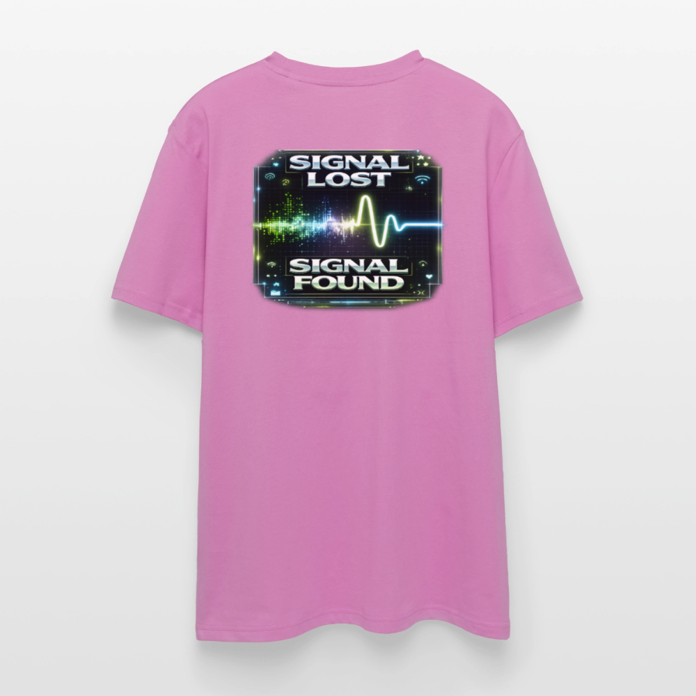 Organic T-Shirt - Signal Restored - pink