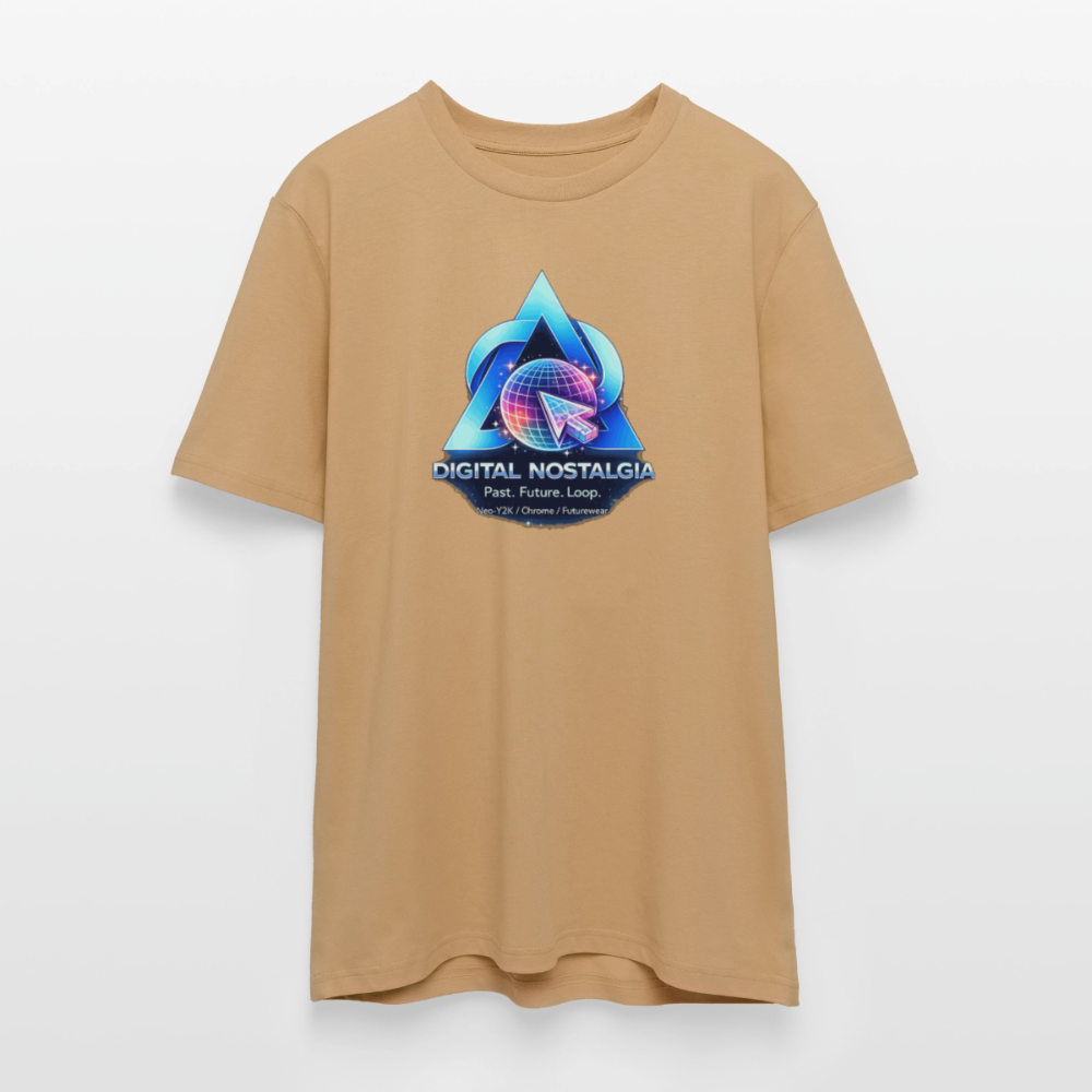 Organic T-Shirt - Eternal Quantum Era - caramel 