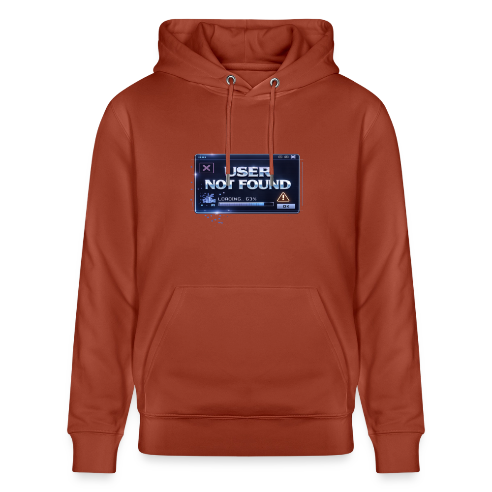 Organic Hoody - User Not Found - heritage brown