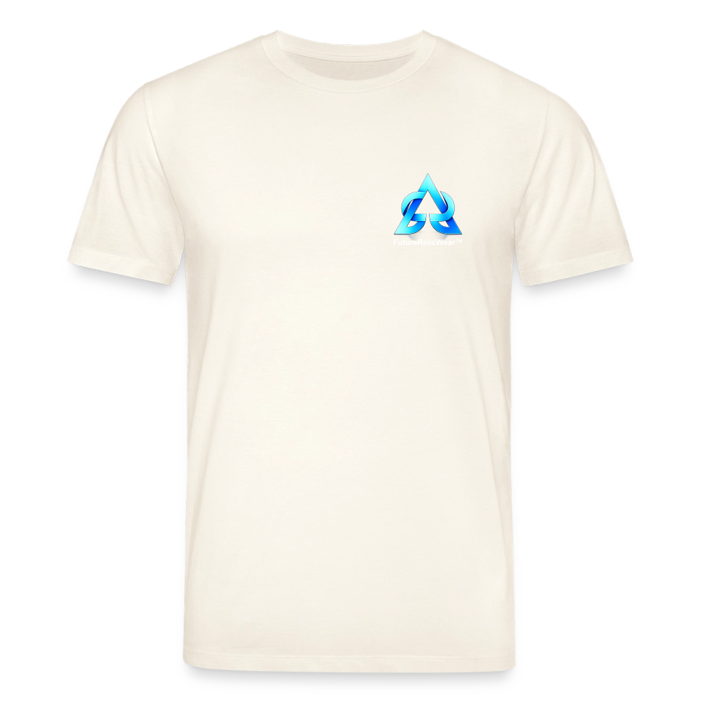 Organic T-Shirt - Neon Geometrics - natural white