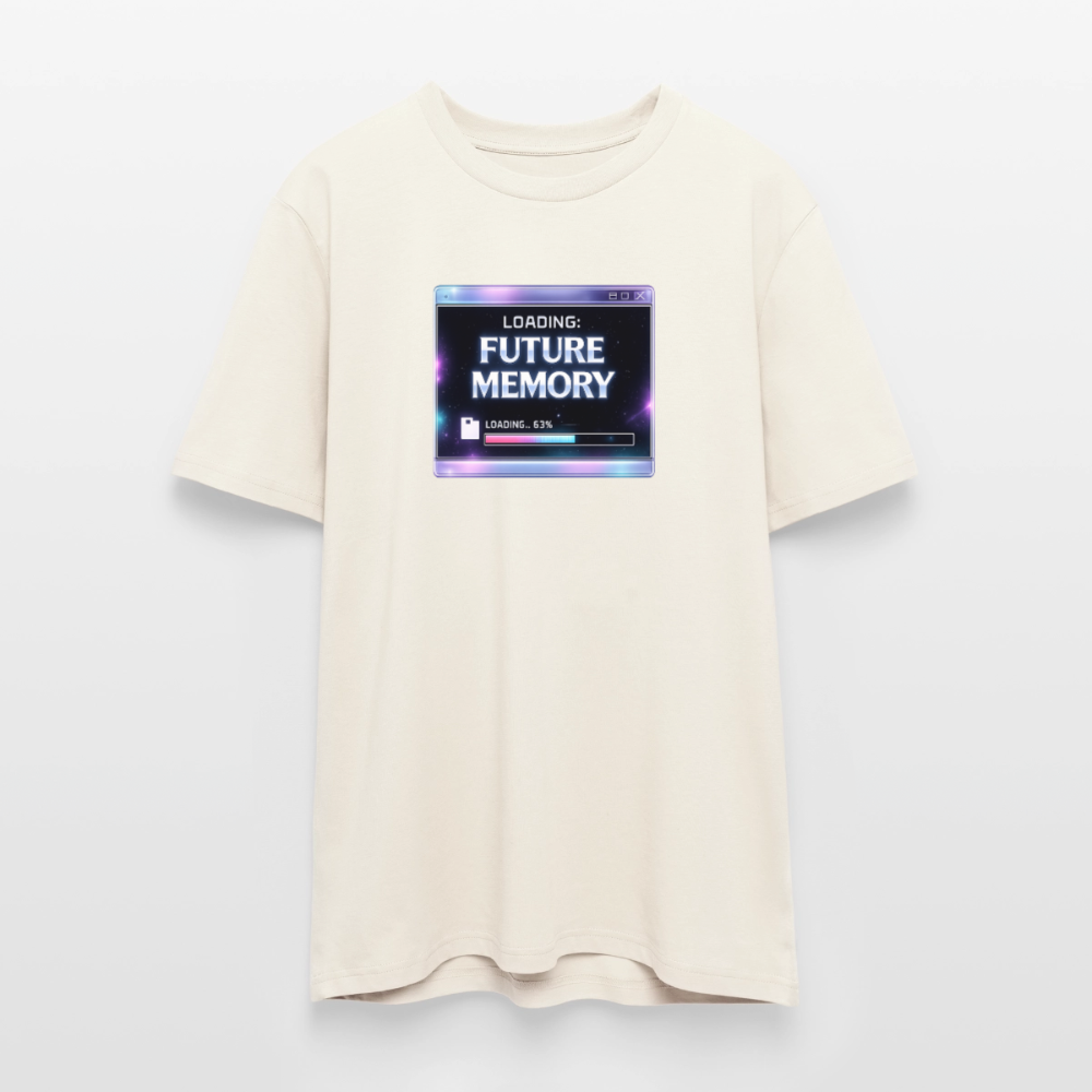 Organic T-Shirt - Future Memory - natural white