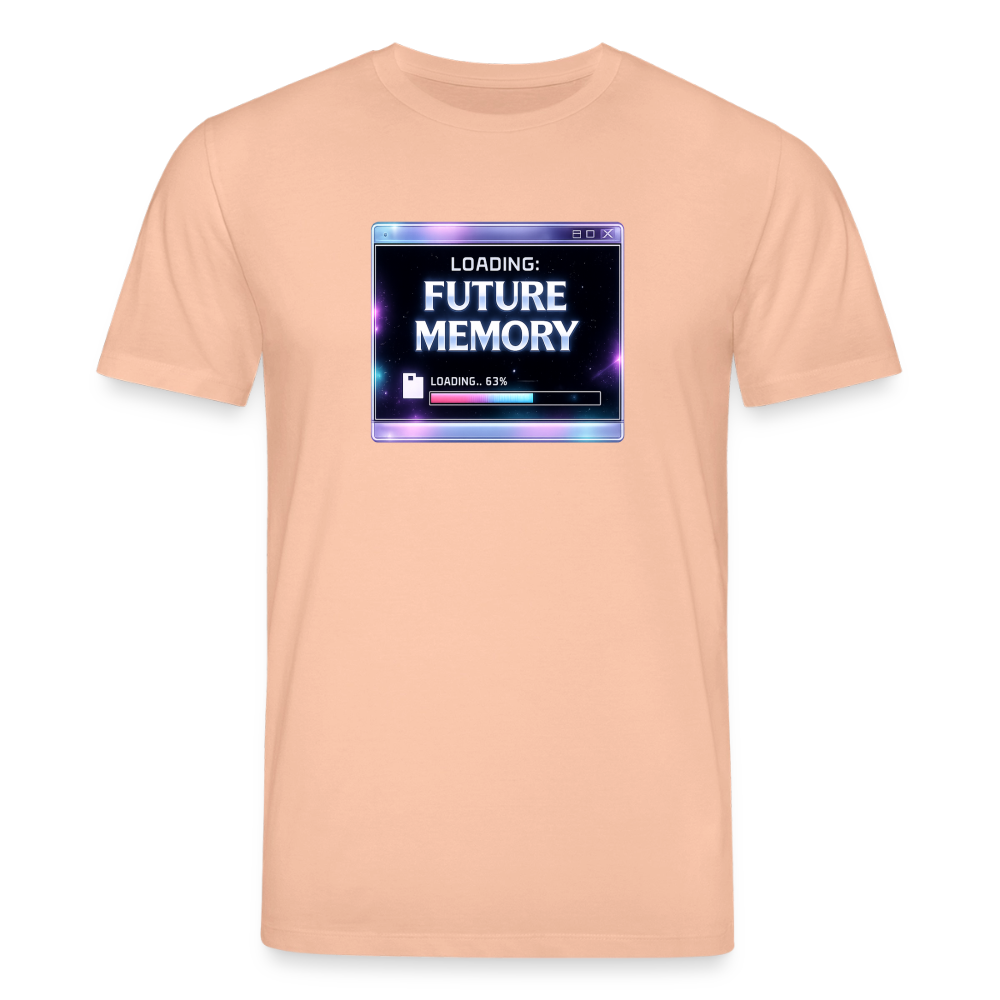 Organic T-Shirt - Future Memory - peach