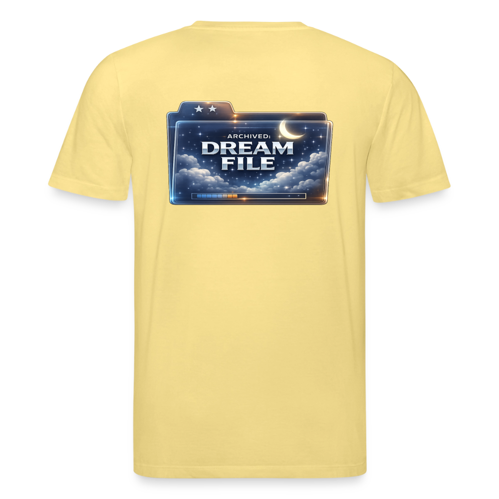 Organic T-Shirt - Archived Dream File - viva yellow 