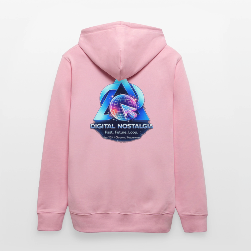 Organic Hoody - Eternal Quantum Era - cotton pink