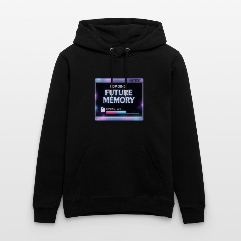 Organic Hoody - Future Memory - black