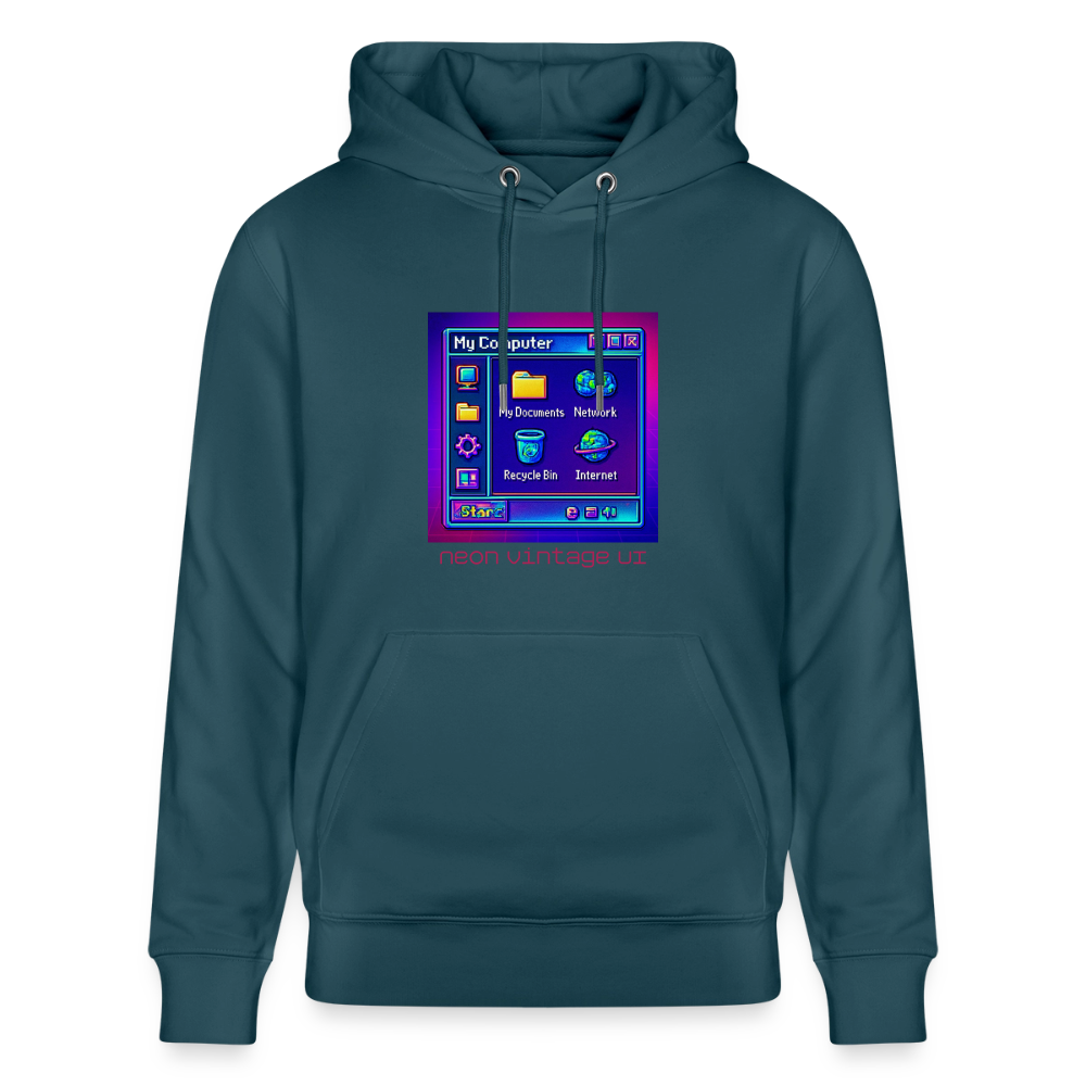 Organic Hoody - Retro Desktop - stargazer