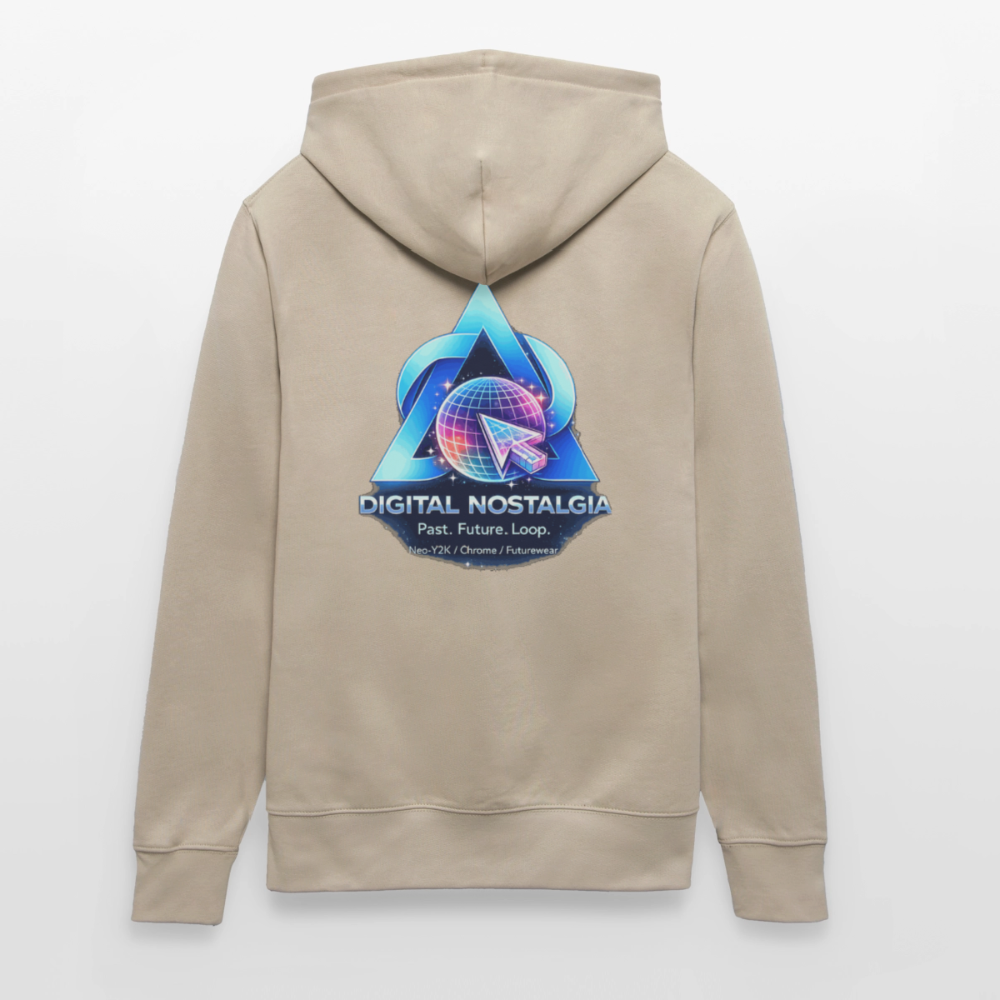 Organic Hoody - Eternal Quantum Era - beige