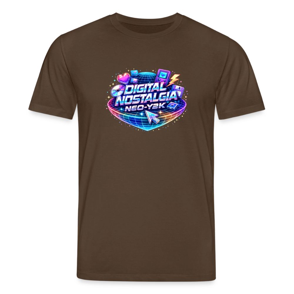 Organic T-Shirt - Neo Y2K Revival - mocha