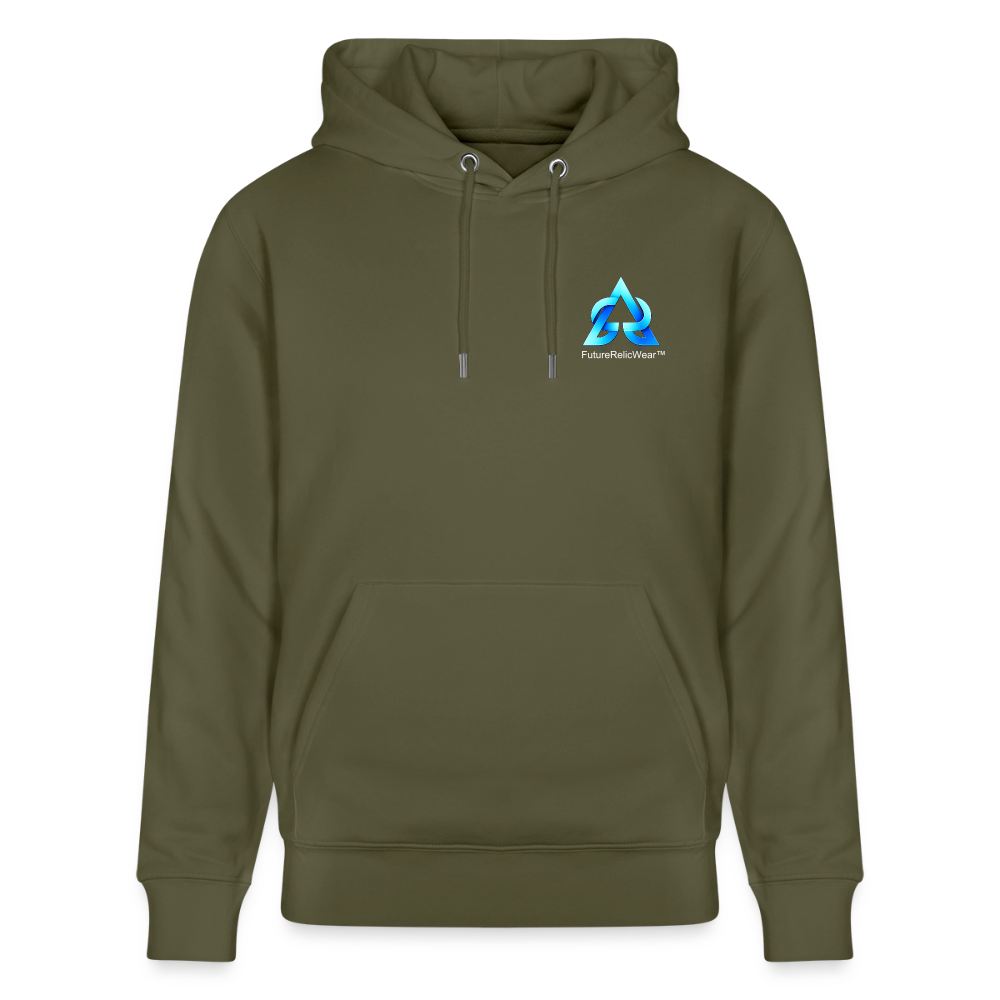 Organic Hoody - Archived Dream File - khaki green