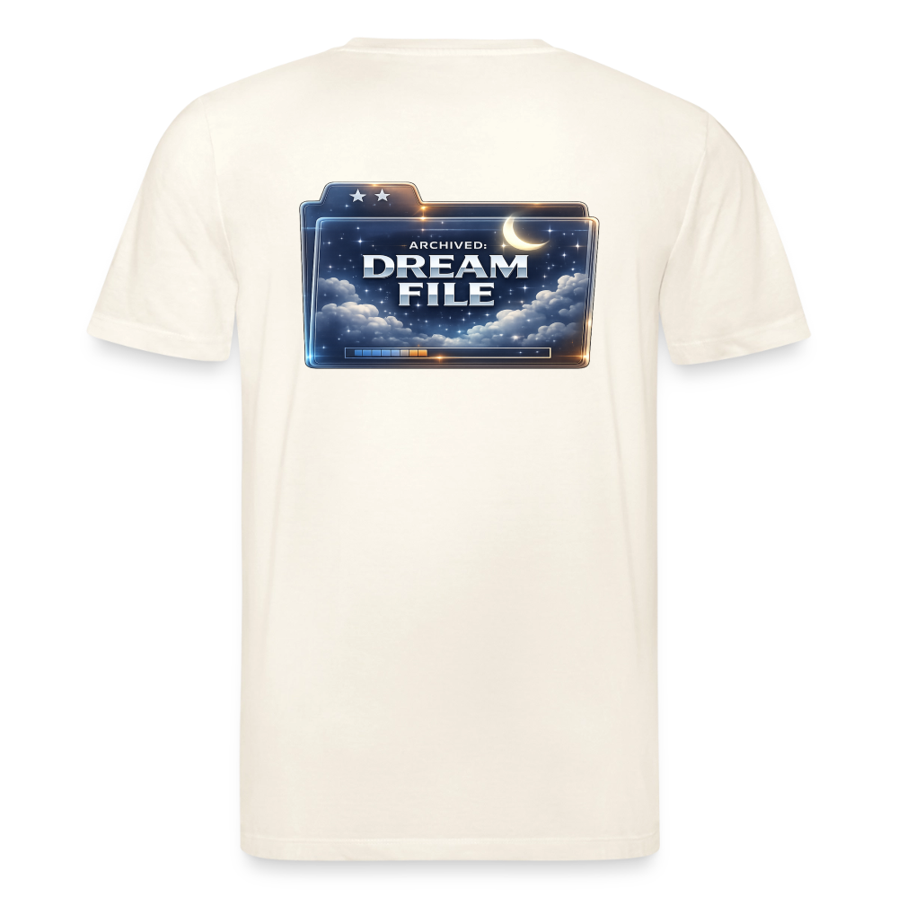 Organic T-Shirt - Archived Dream File - natural white
