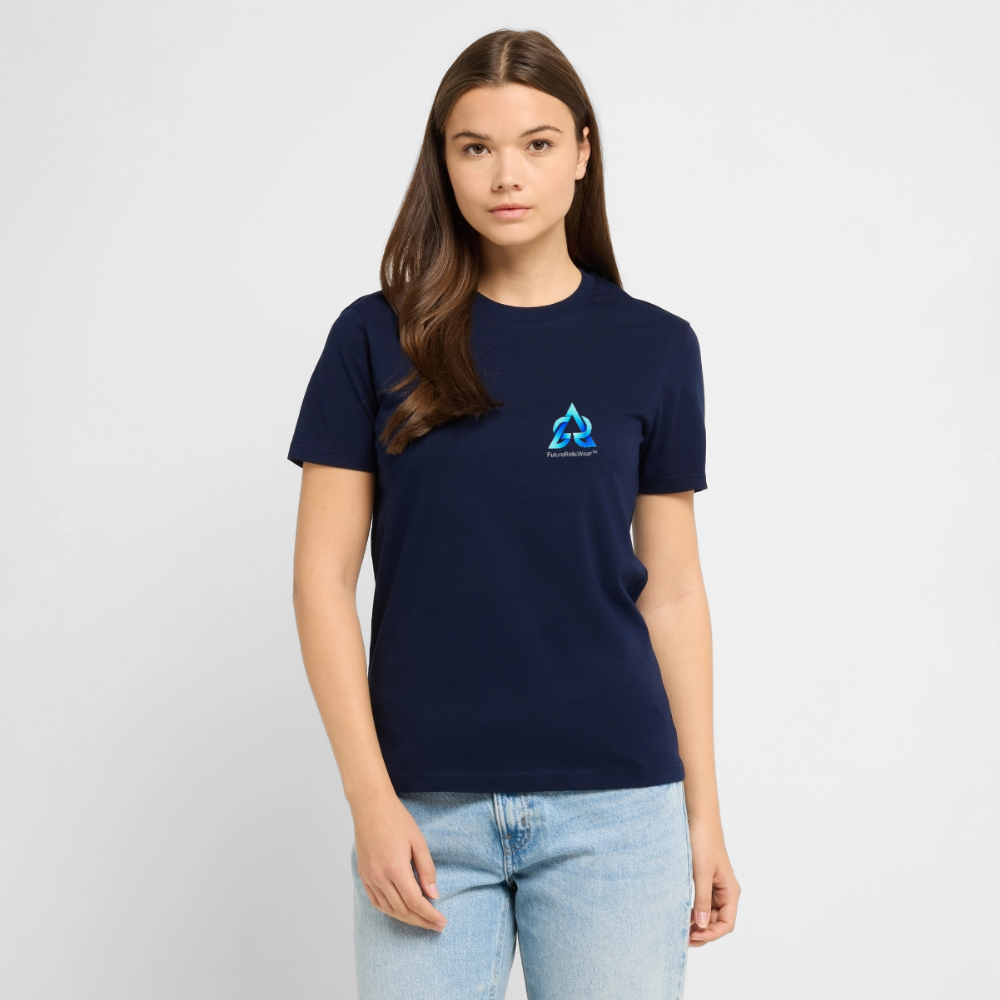 Organic T-Shirt - Digital Nostalgia - navy