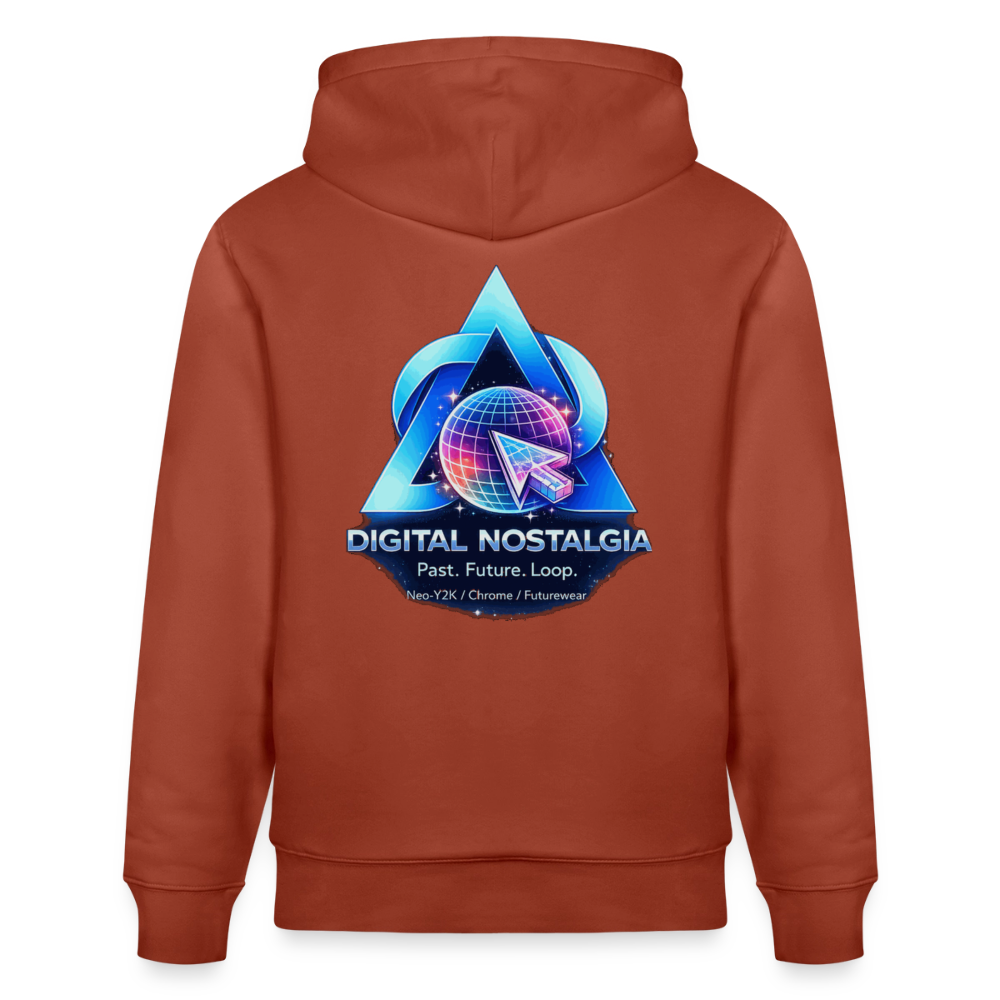 Organic Hoody - Eternal Quantum Era - heritage brown