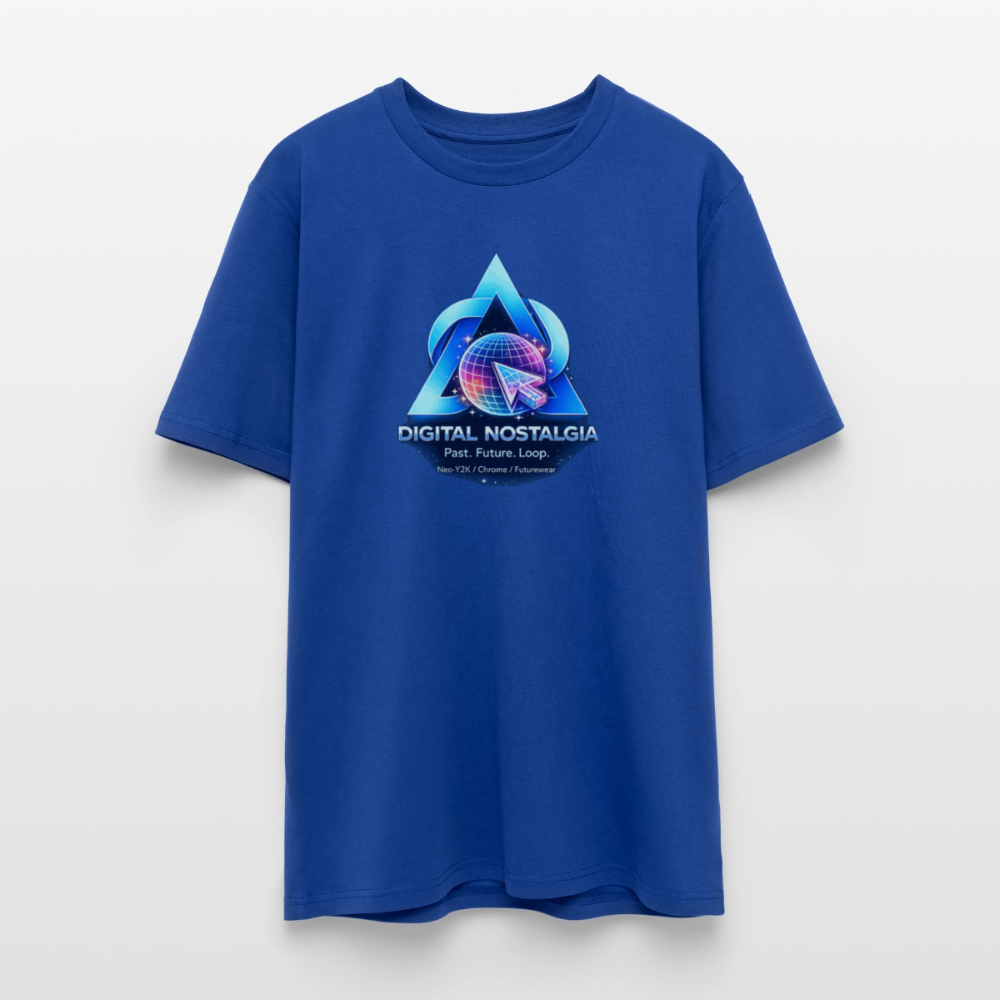 Organic T-Shirt - Eternal Quantum Era - majorelle blue