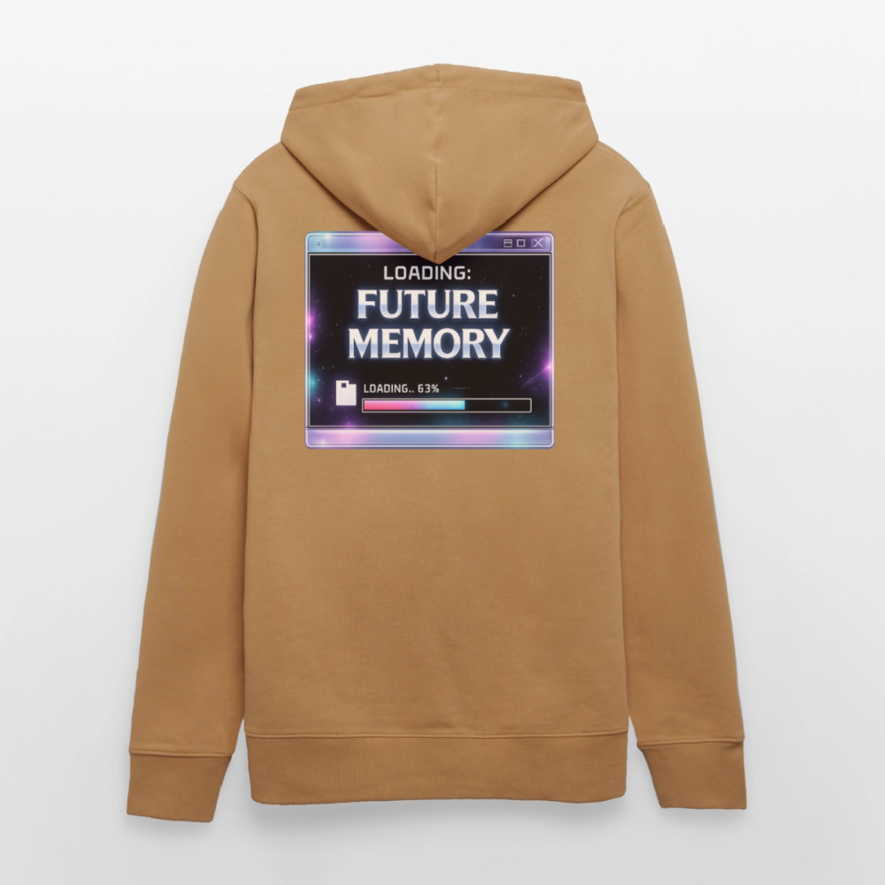 Organic Hoody - Future Memory - latte