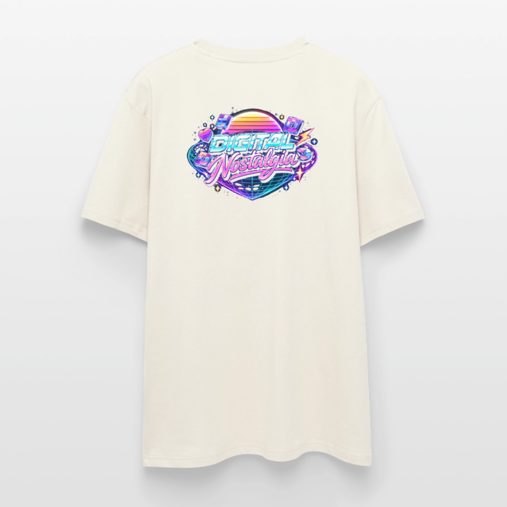 Organic T-Shirt - Retro Future Wave - natural white