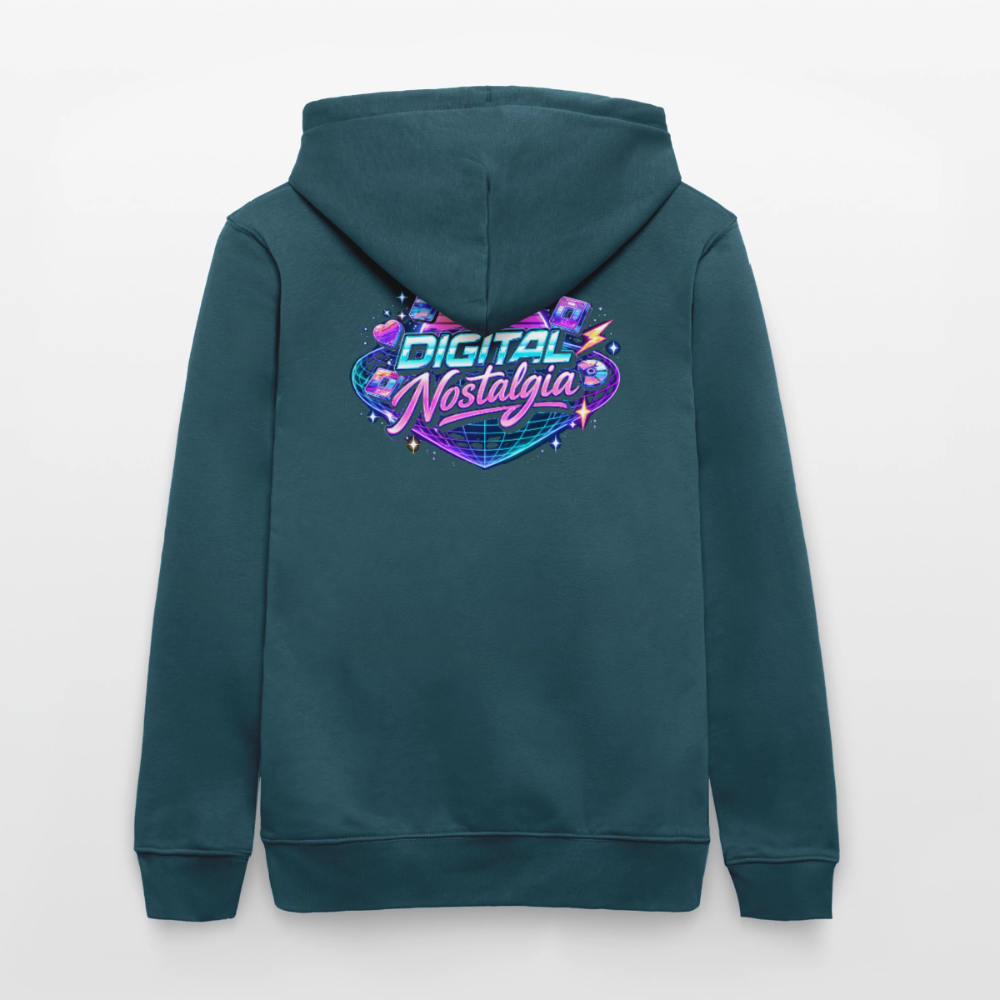 Organic Hoody - Retro Future Wave - stargazer