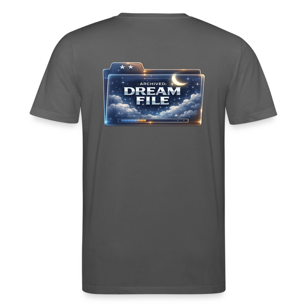 Organic T-Shirt - Archived Dream File - anthracite