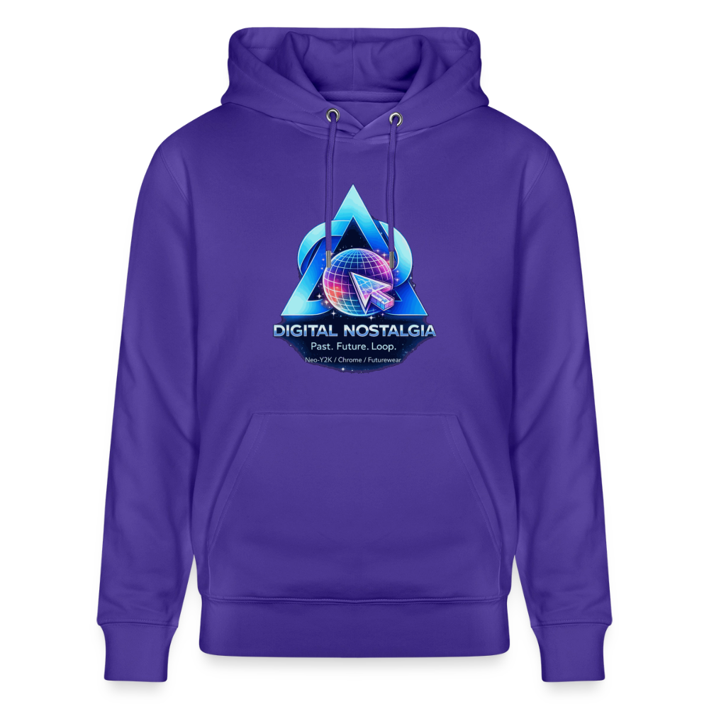 Organic Hoody - Eternal Quantum Era - purple love 