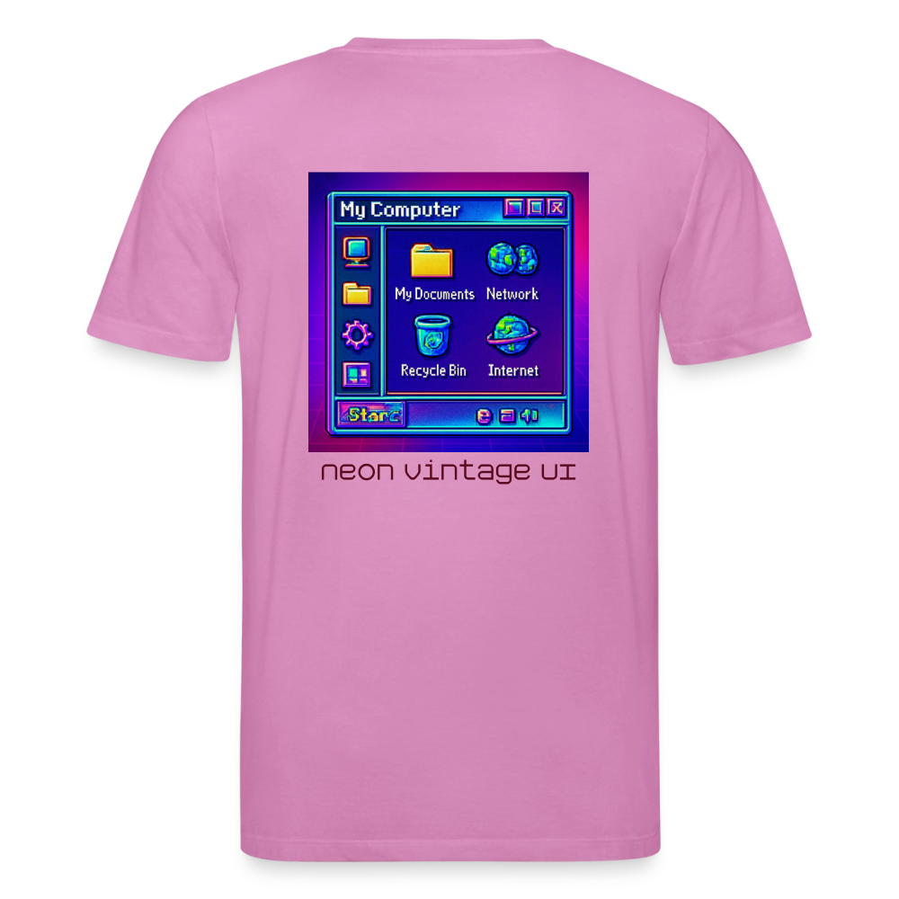 Organic T-Shirt - Retro Desktop - pink