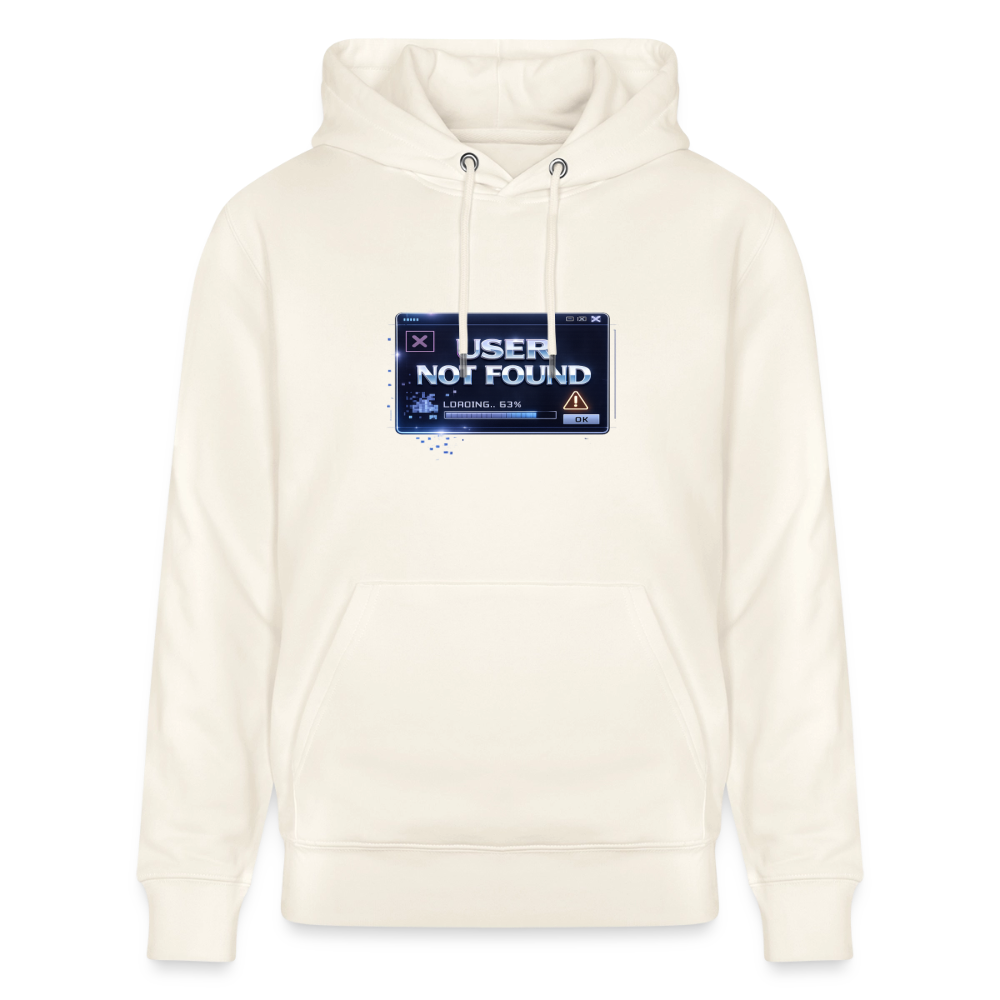 Organic Hoody - User Not Found - natural white