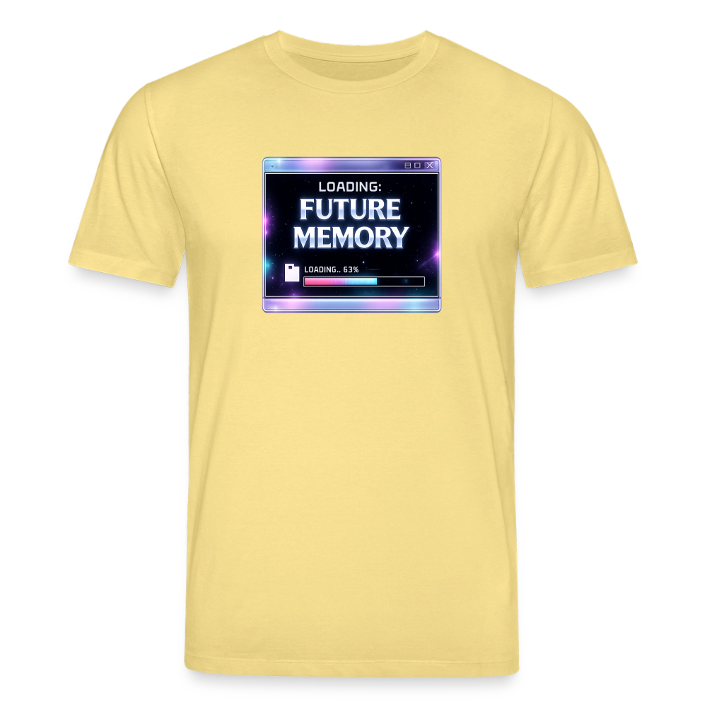 Organic T-Shirt - Future Memory - viva yellow 