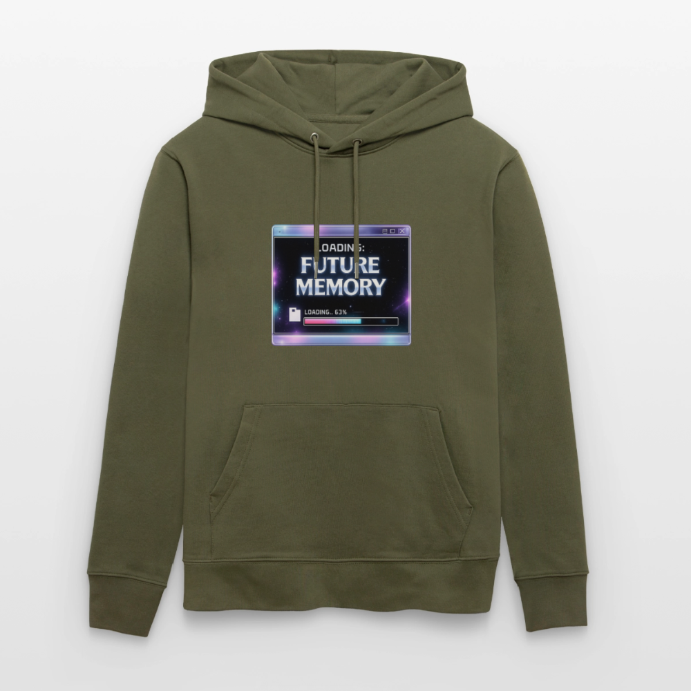 Organic Hoody - Future Memory - khaki green