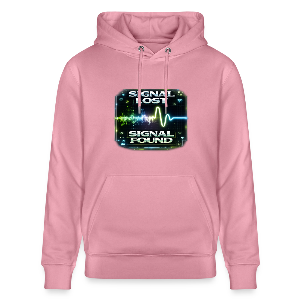 Organic Hoody - Signal Restored - lilac dream