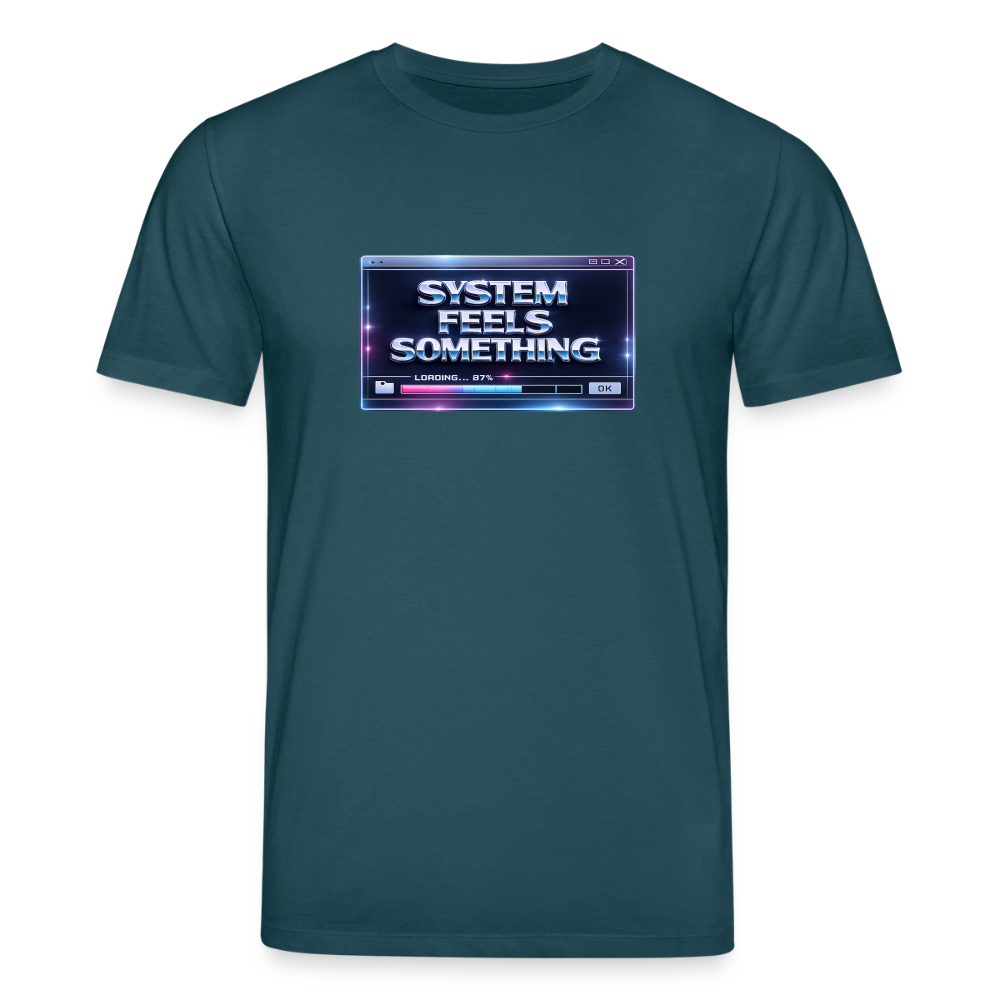 Organic T-Shirt - Sentience Loading Now - stargazer