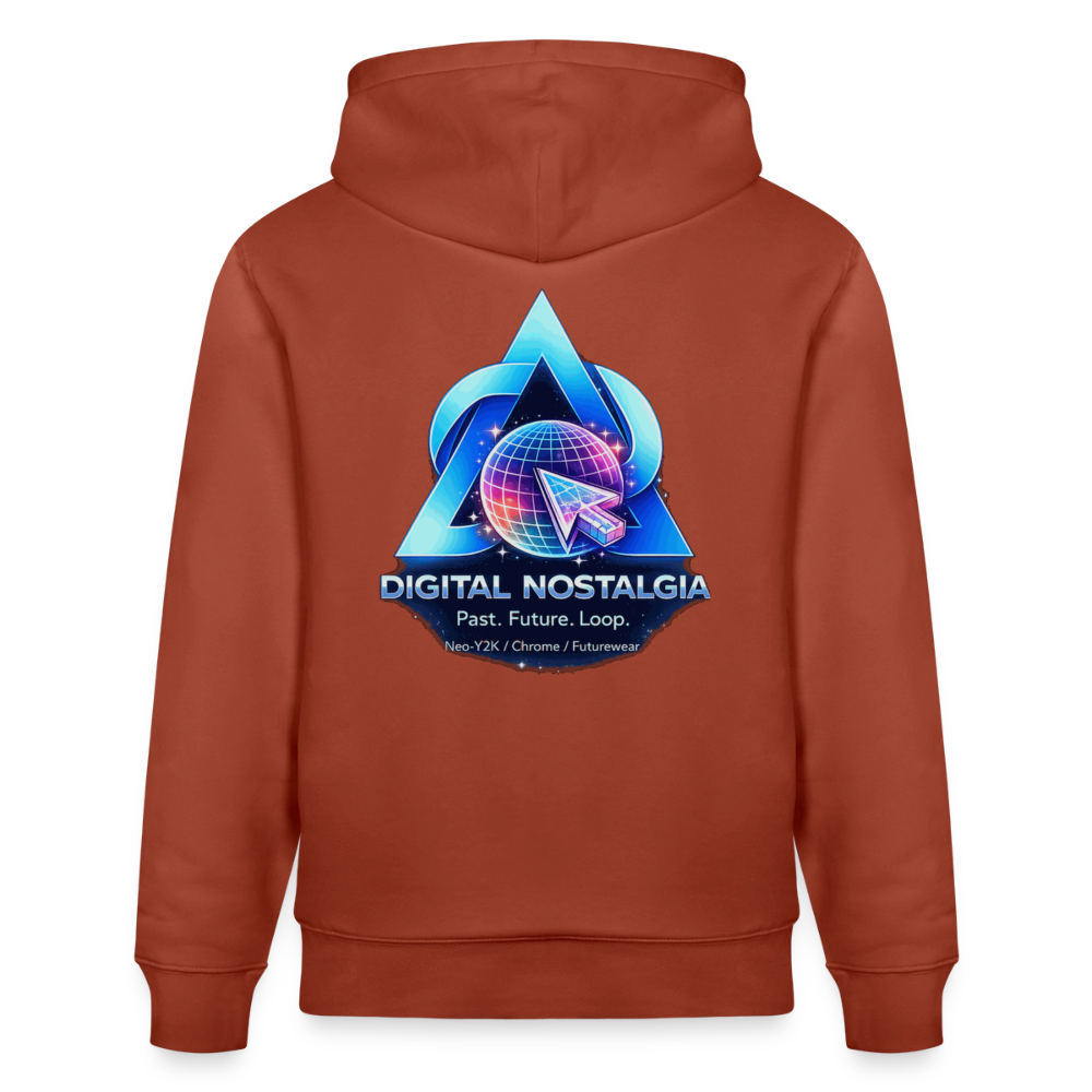 Organic Hoody - Eternal Quantum Era - heritage brown