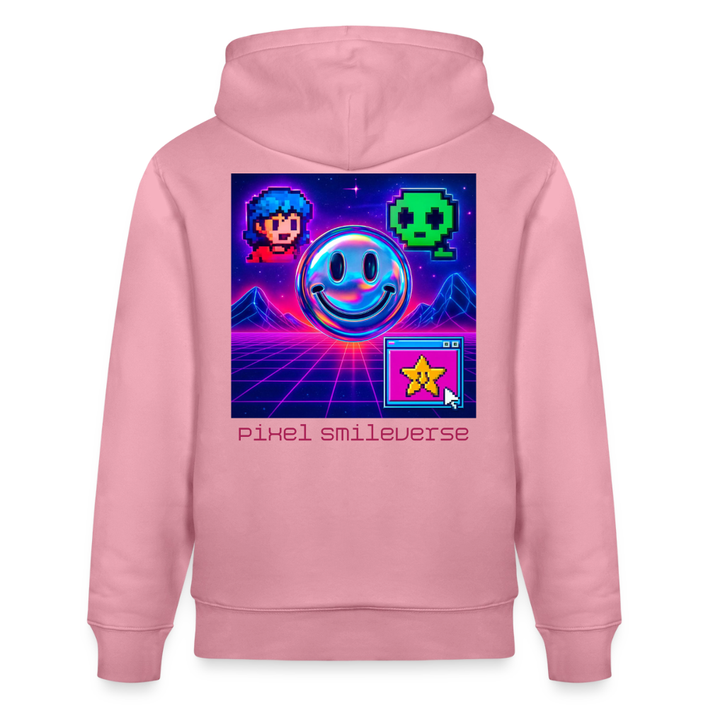 Organic Hoody - Retro Arcade Dream - lilac dream