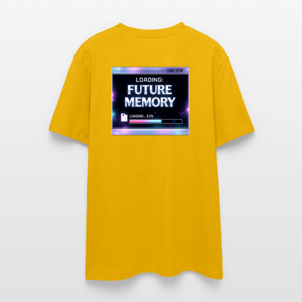 Organic T-Shirt - Future Memory - spectra yellow