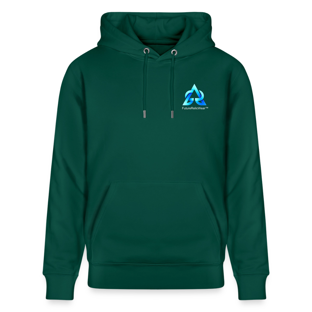 Organic Hoody - Digital Nostalgia - forest