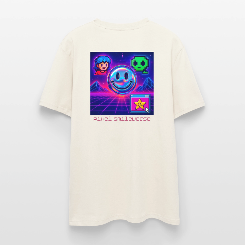 Organic T-Shirt - Retro Arcade Dream - natural white