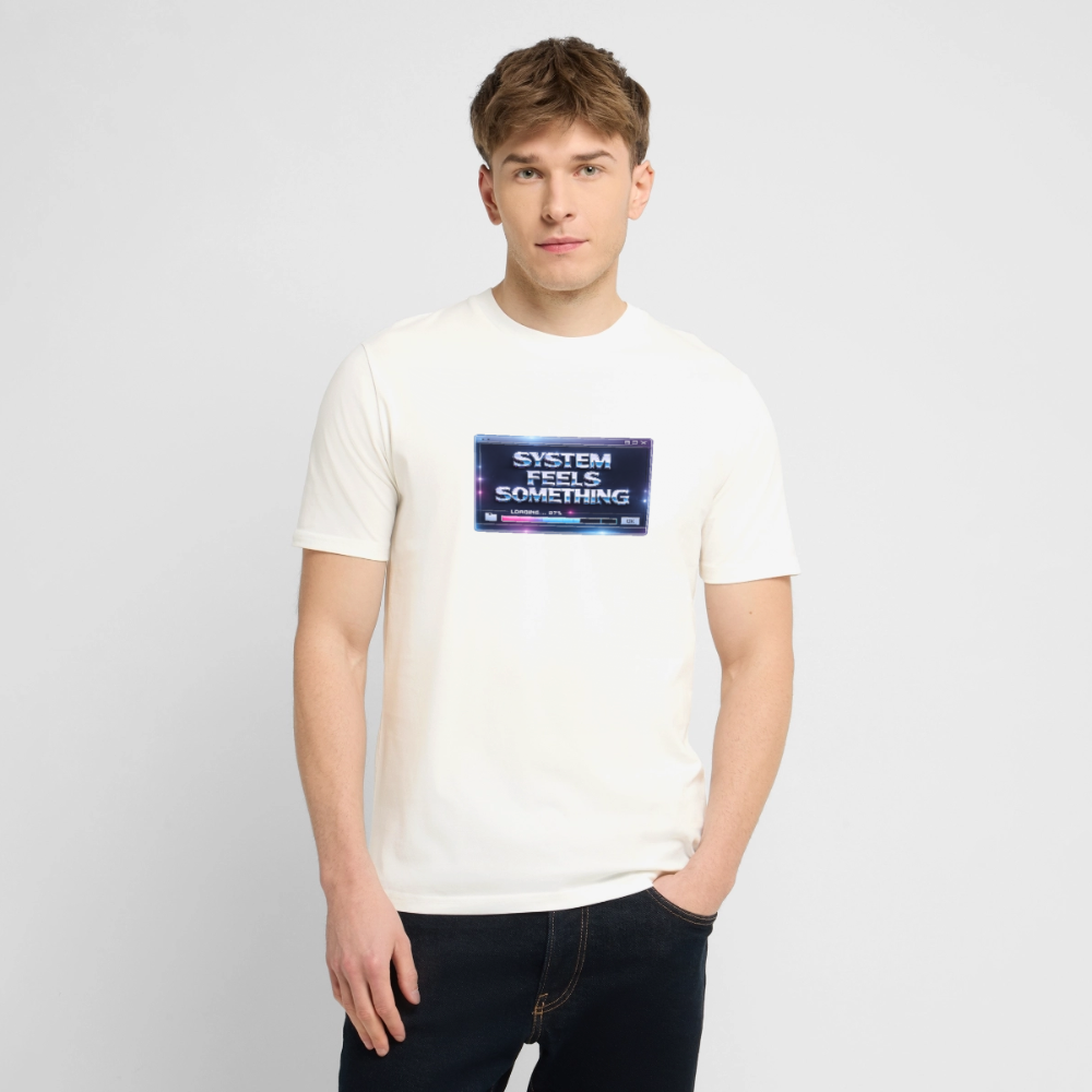 Organic T-Shirt - Sentience Loading Now - natural white