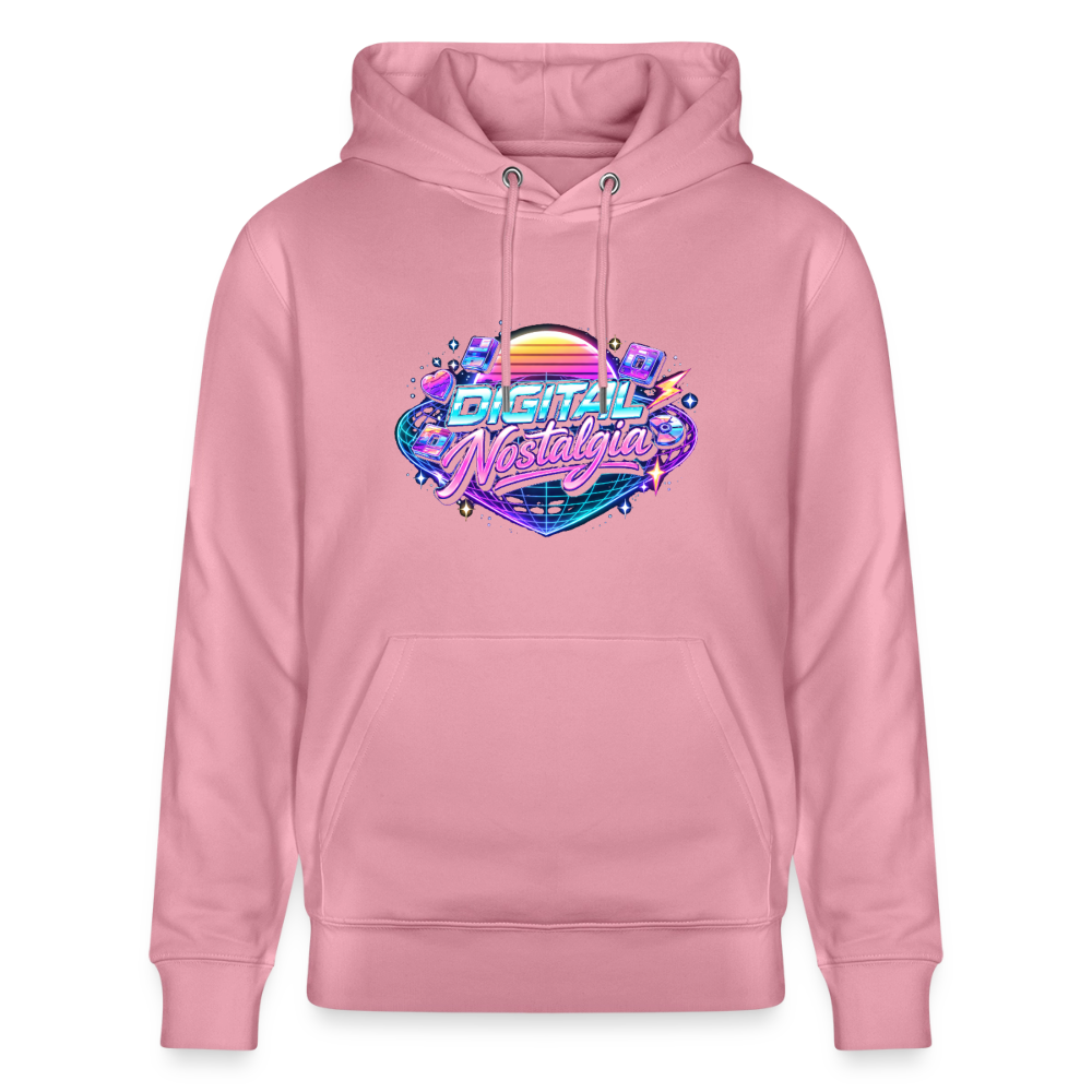 Organic Hoody - Retro Future Wave - lilac dream