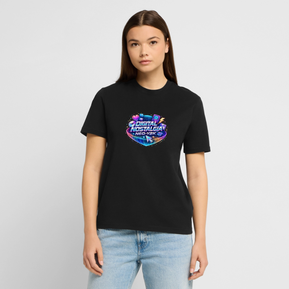 Organic T-Shirt - Neo Y2K Revival - black