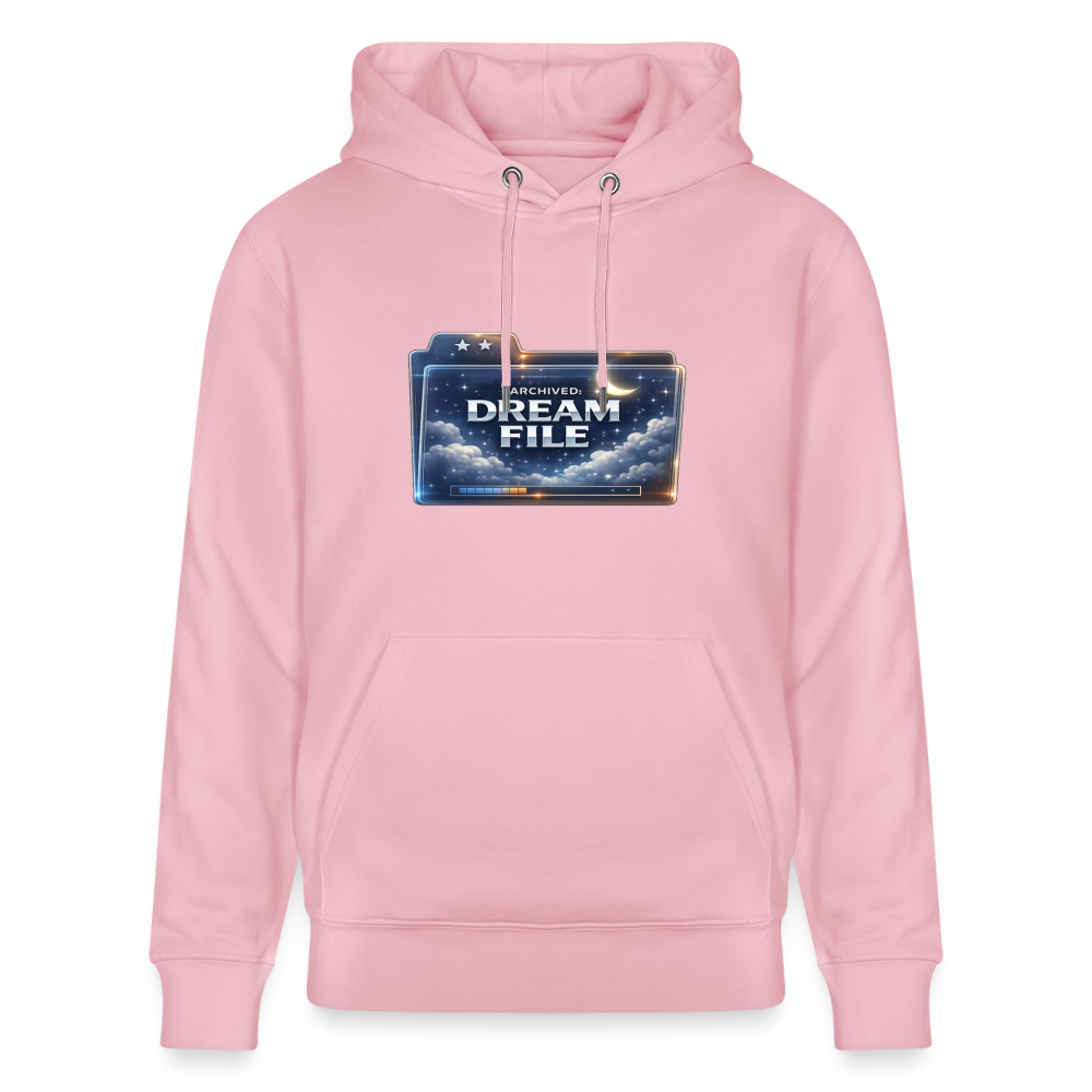 Organic Hoody - Archived Dream File - cotton pink