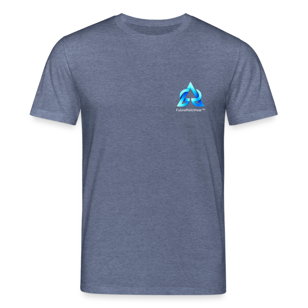 Organic T-Shirt - Eternal Quantum Era - dark heather blue