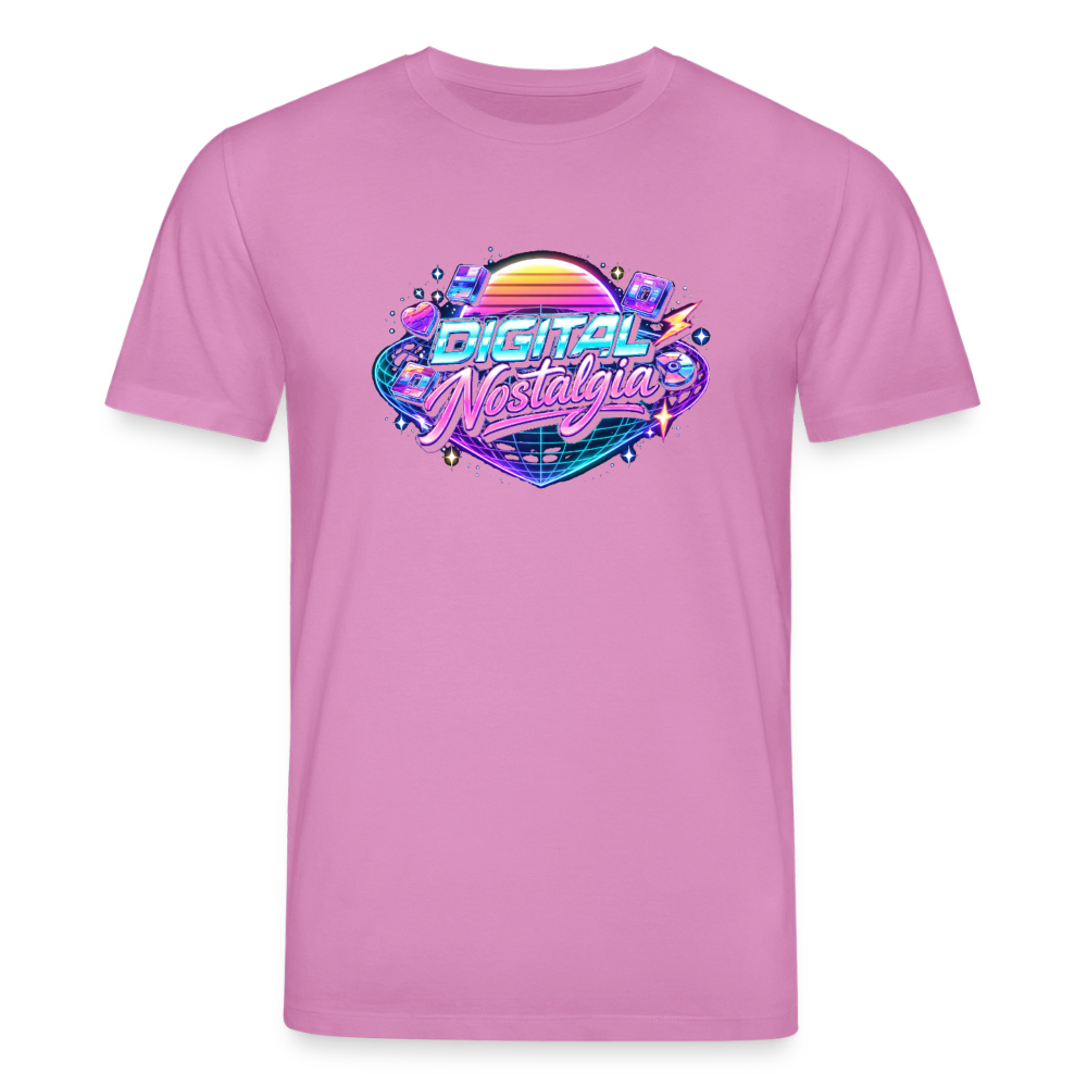 Organic T-Shirt - Retro Future Wave - pink