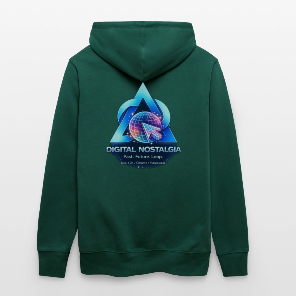 Organic Hoody - Eternal Quantum Era - forest