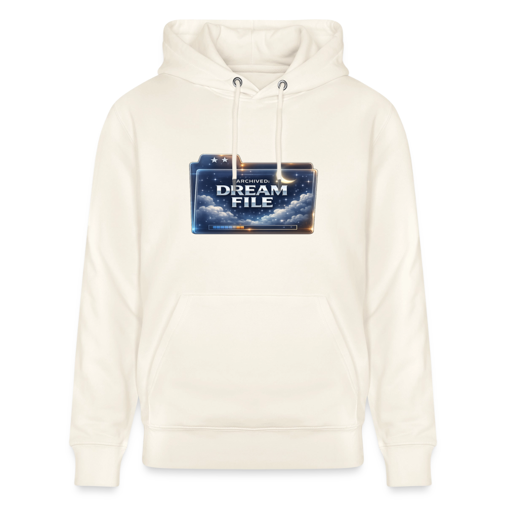 Organic Hoody - Archived Dream File - natural white