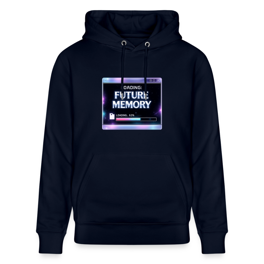 Organic Hoody - Future Memory - navy