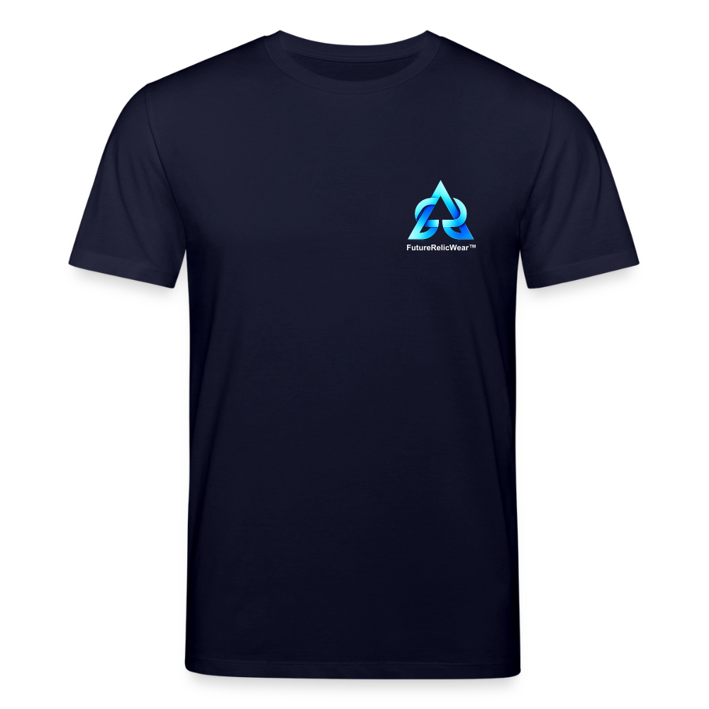 Organic T-Shirt - Retro Desktop - navy