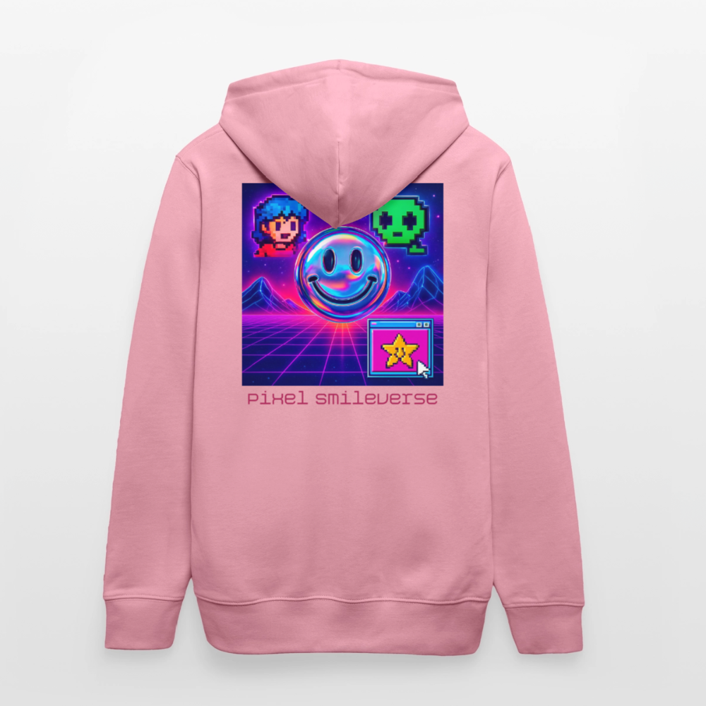 Organic Hoody - Retro Arcade Dream - lilac dream