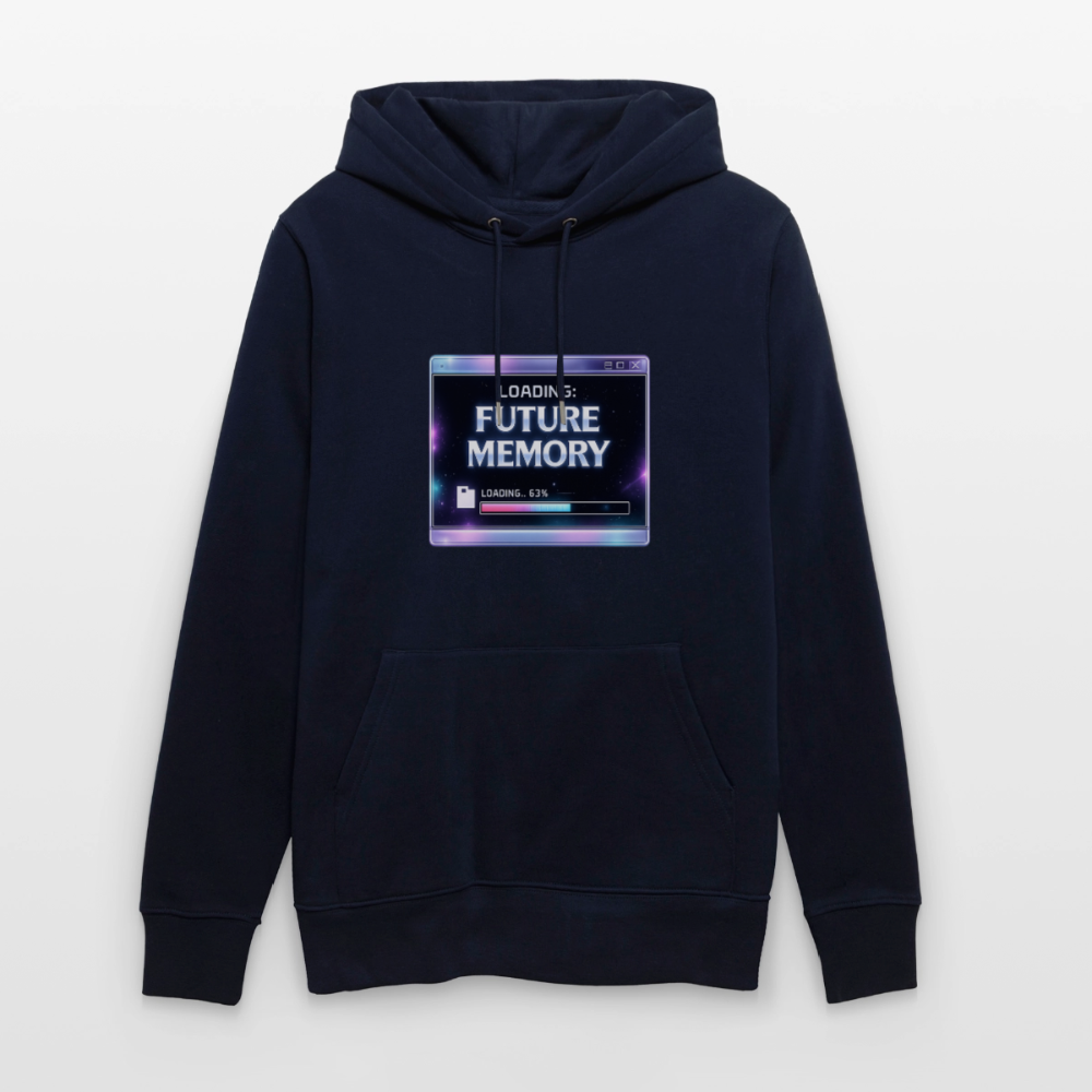 Organic Hoody - Future Memory - navy