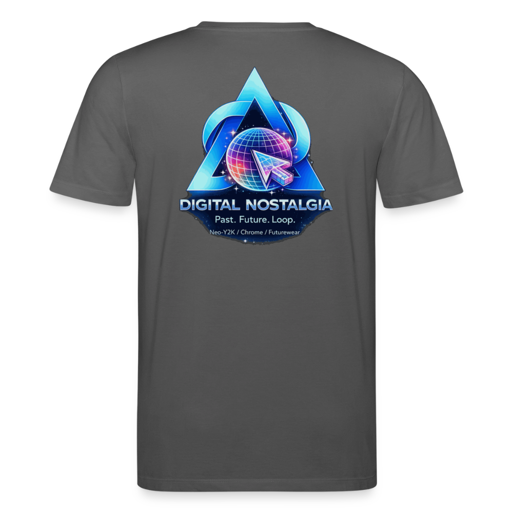 Organic T-Shirt - Eternal Quantum Era - anthracite